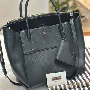 Henri Bendel Tilda Satchel in Black – NWT with Dust Bag & Tags